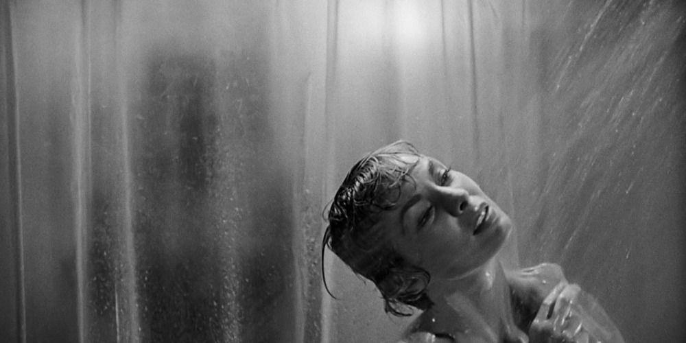 Janet Leigh in the shower in Psycho (1960)