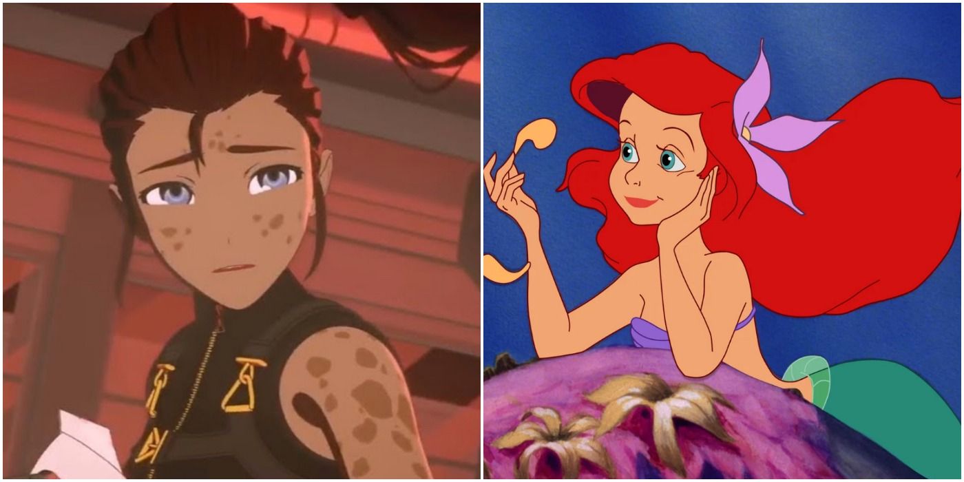 RWBY Ilia Disney Ariel