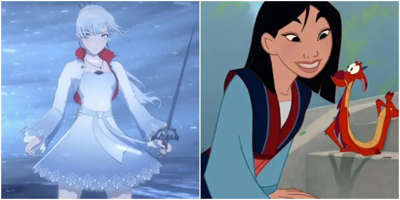 RWBY Weiss Disney Mulan
