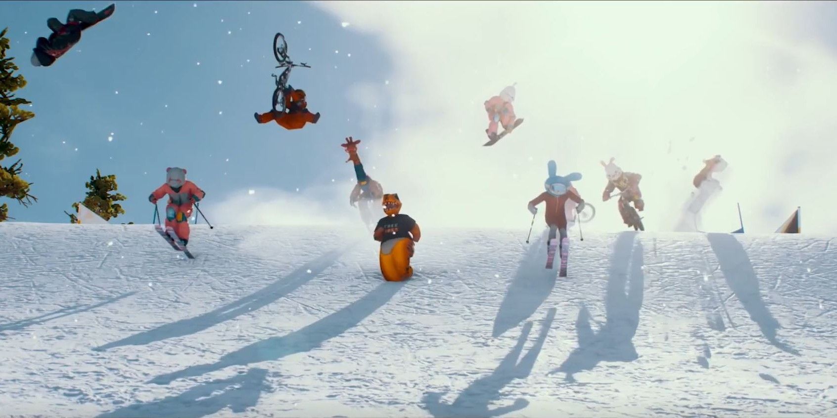 Riders Republic Skiing Screenshot