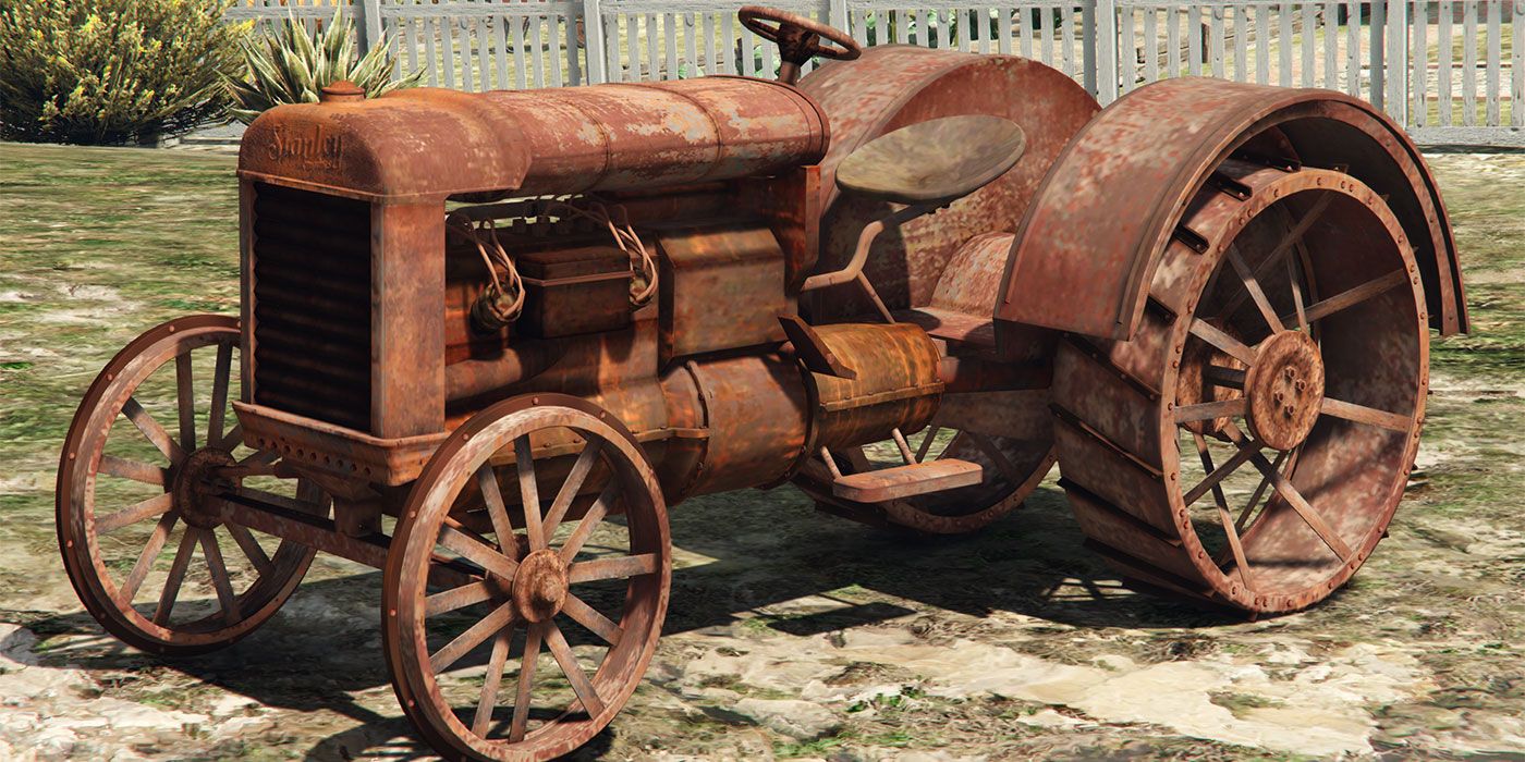 A Rusted Tractor in GTA Online