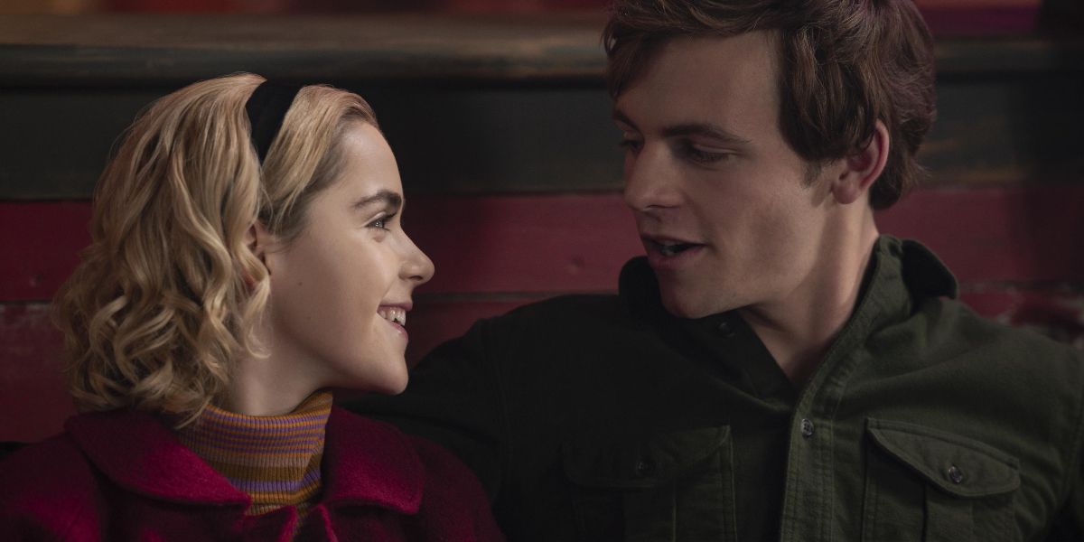 Actors Kiernan Shipka and Ross Lynch in season one