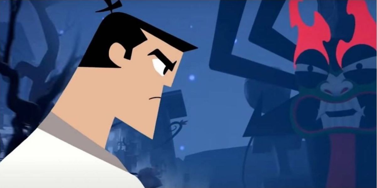 Samurai Jack and Aku