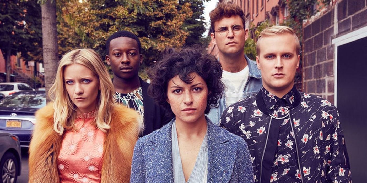 The cast of Search Party