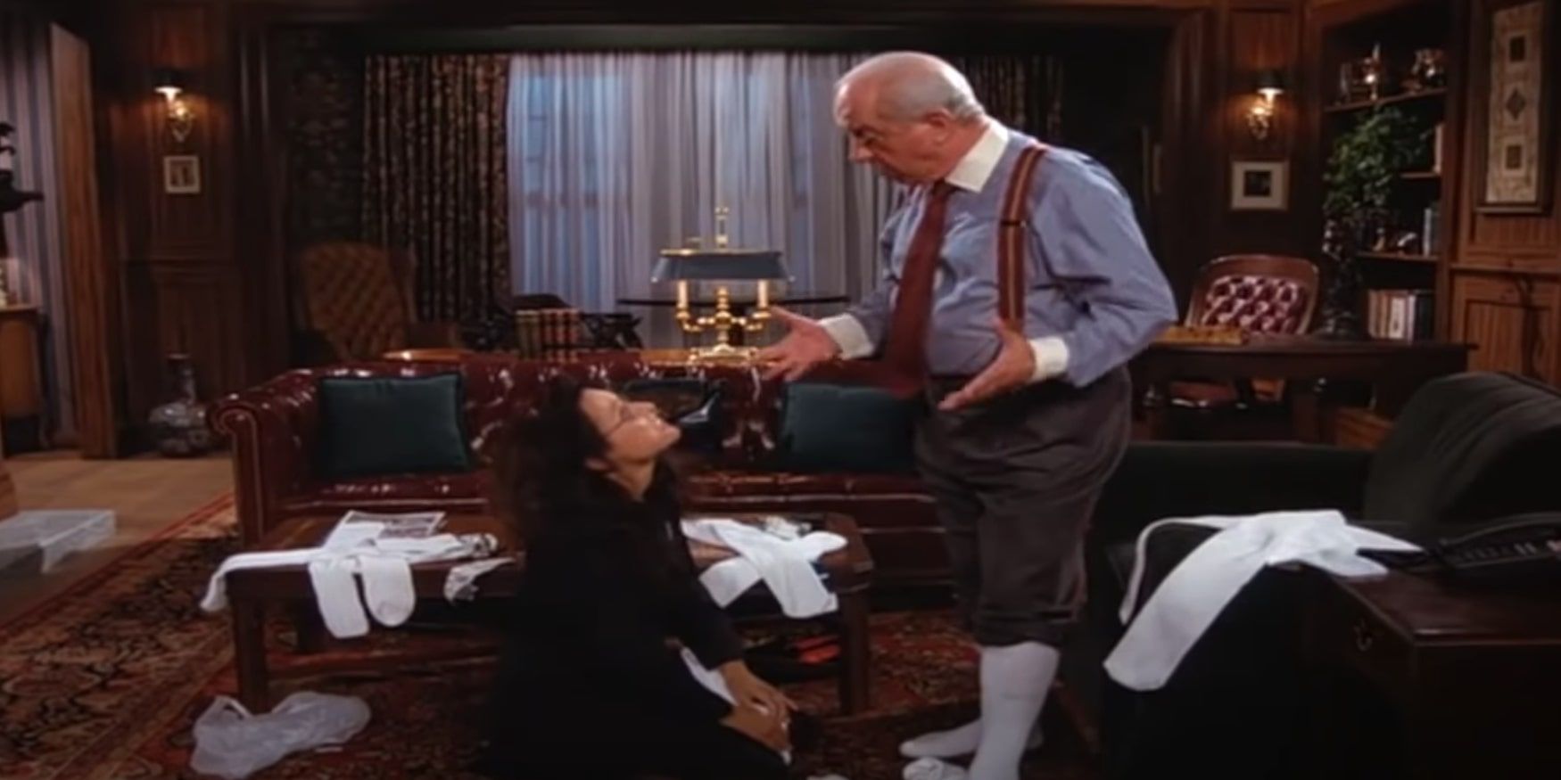 Seinfeld Mr. Pitt and Elaine