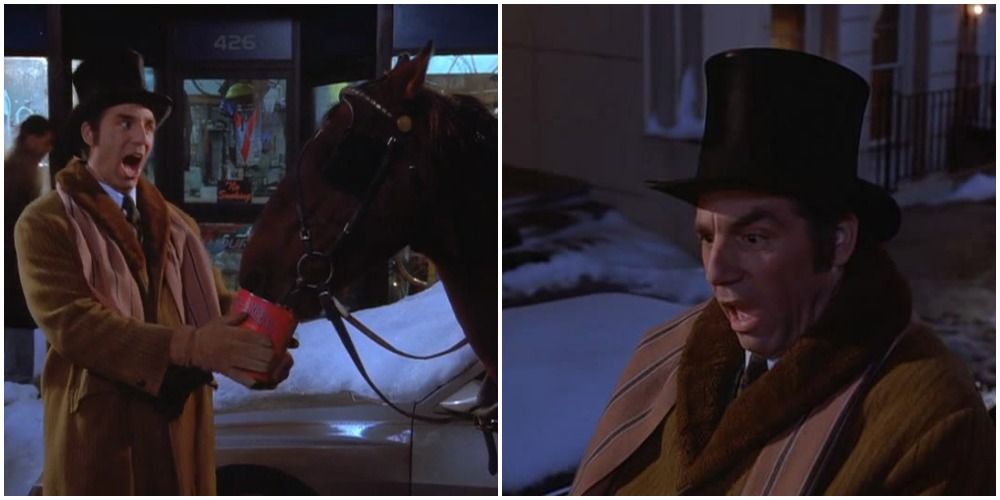 Kramer as a hansom cab driver