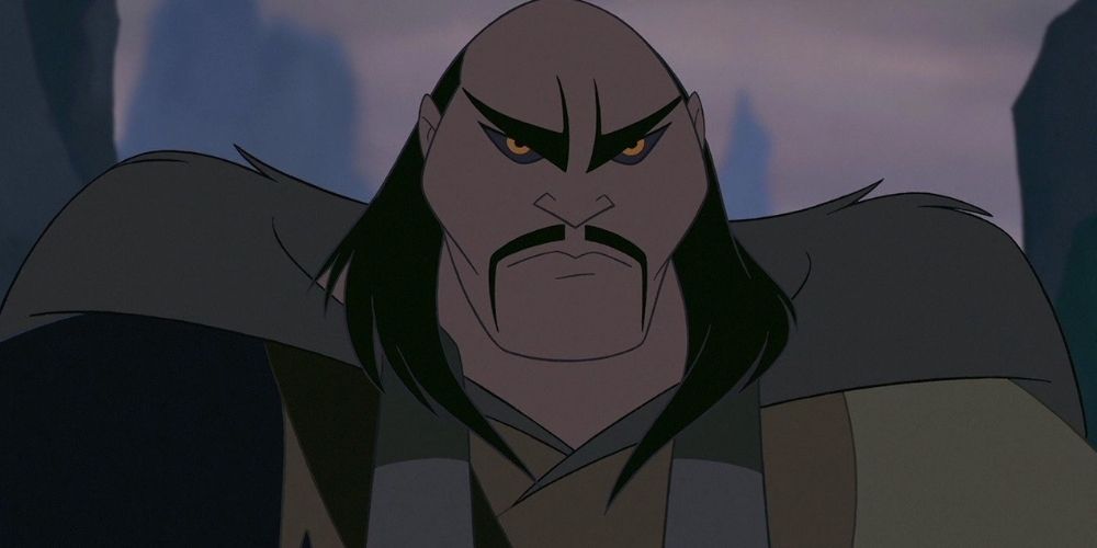 Shan Yu looking menacing in Mulan