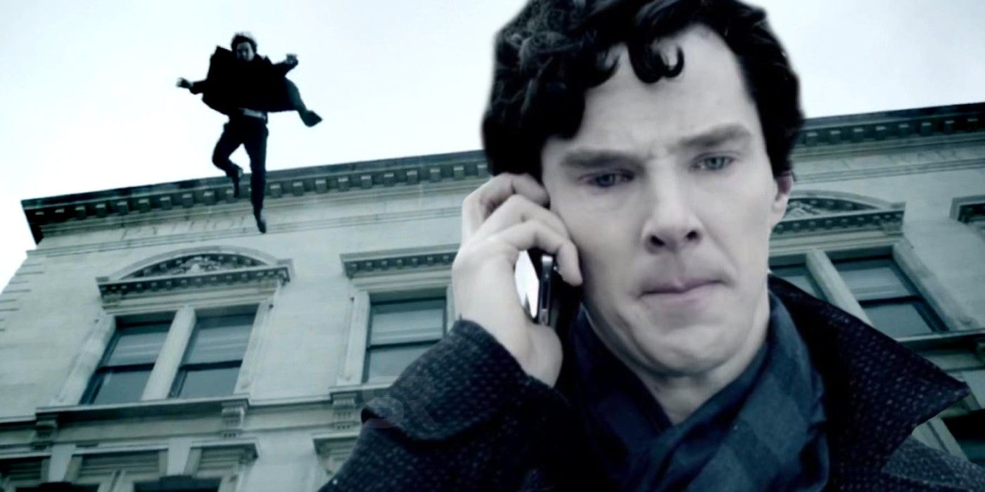 Sherlock original Reichenbach Fall solution changed