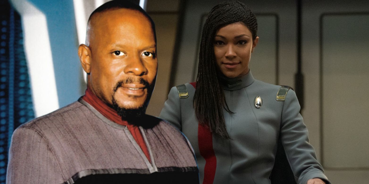 Sisko in Deep Space Nine and Michael Burnham in Star Trek Discovery