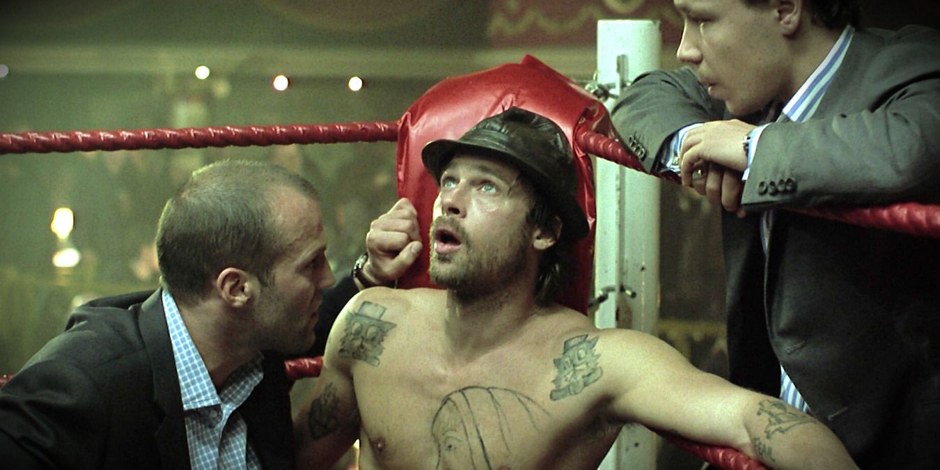 Mickey in the boxing ring in Snatch