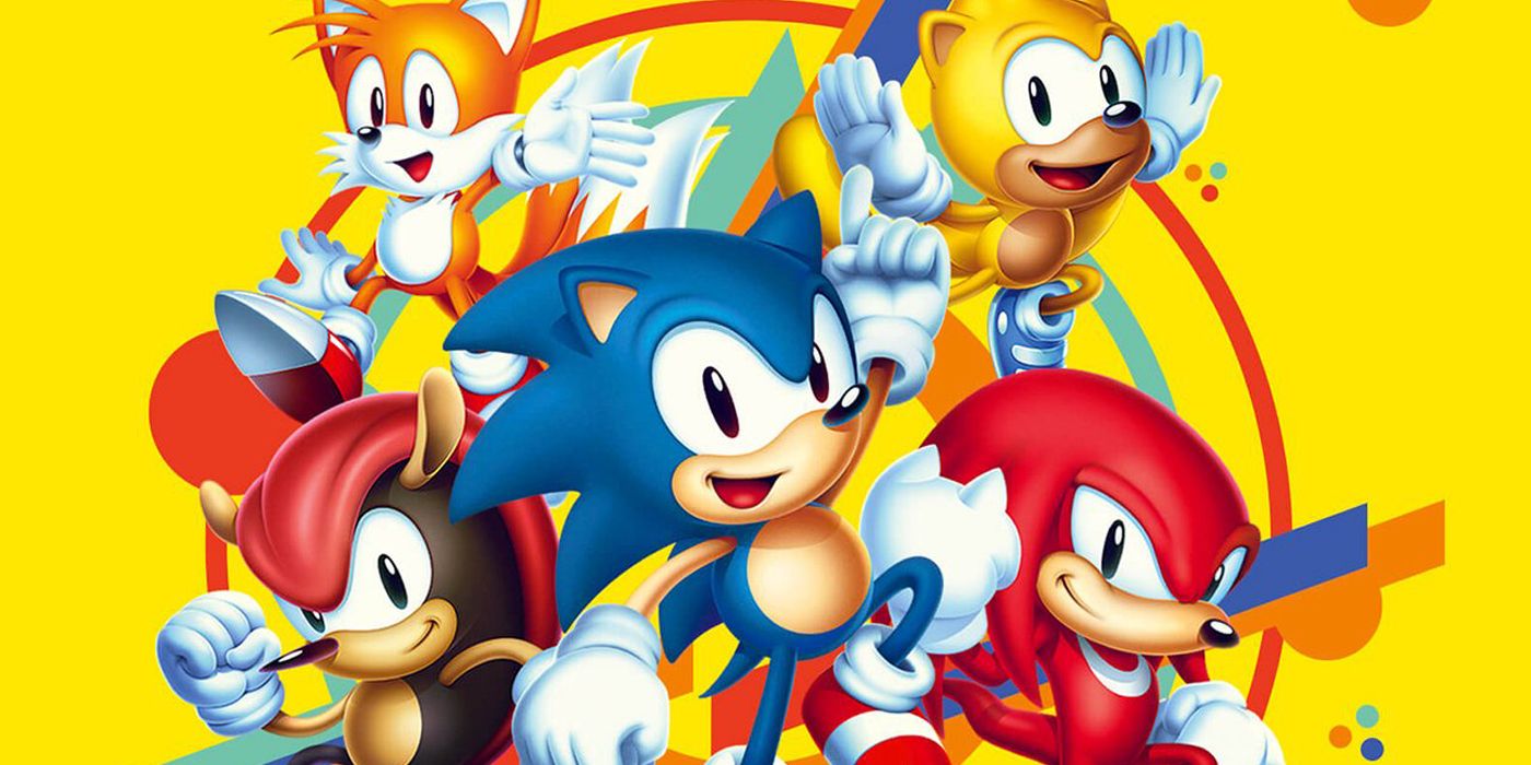 Sonic Mania featuring all the characters