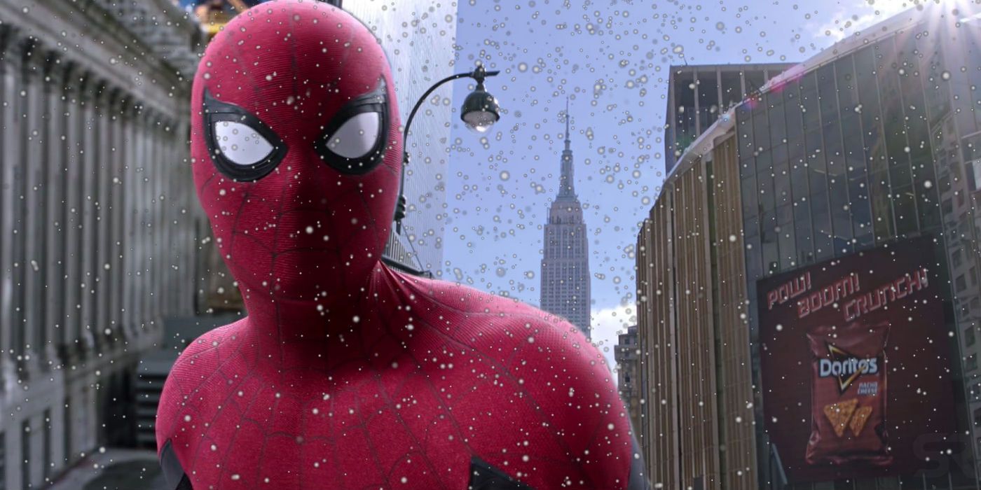 Spider-Man Far From Home and NYC Snow