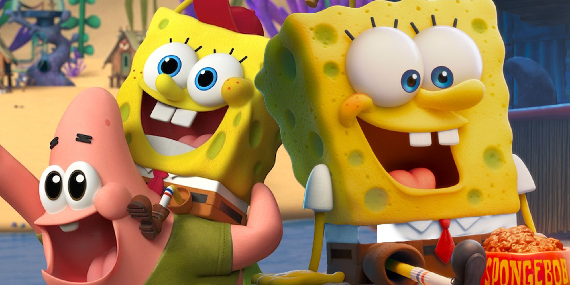 Spongebob sponge on the run kamp koral