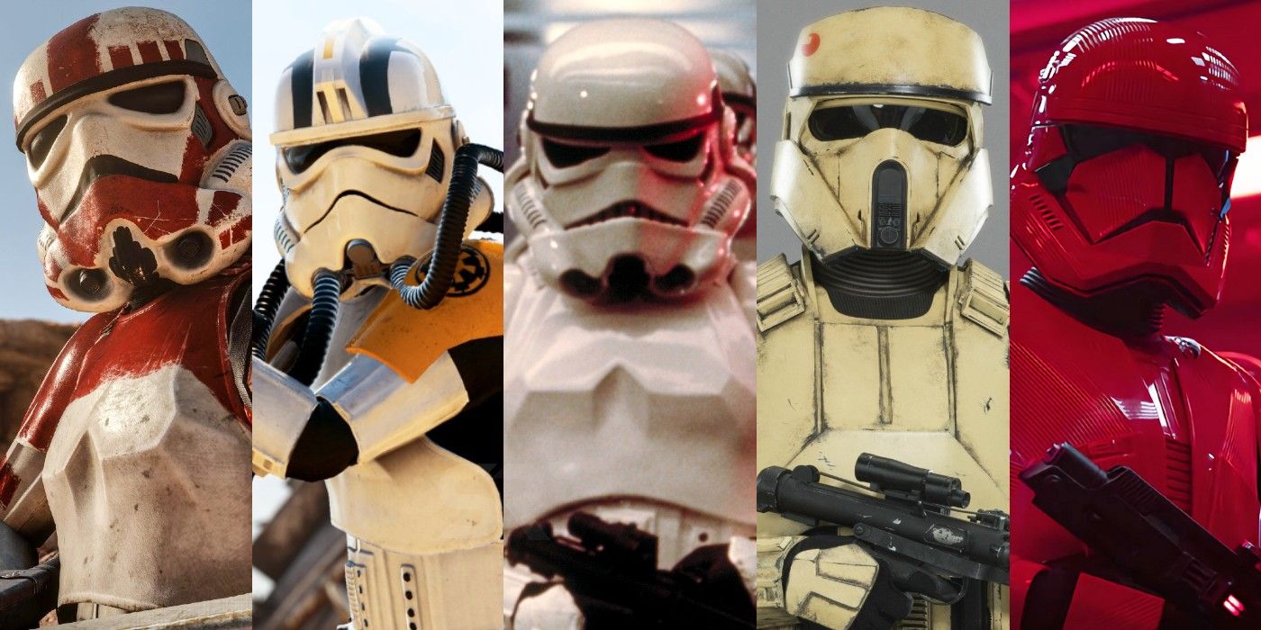Every Type of Stormtrooper In Canon Explained