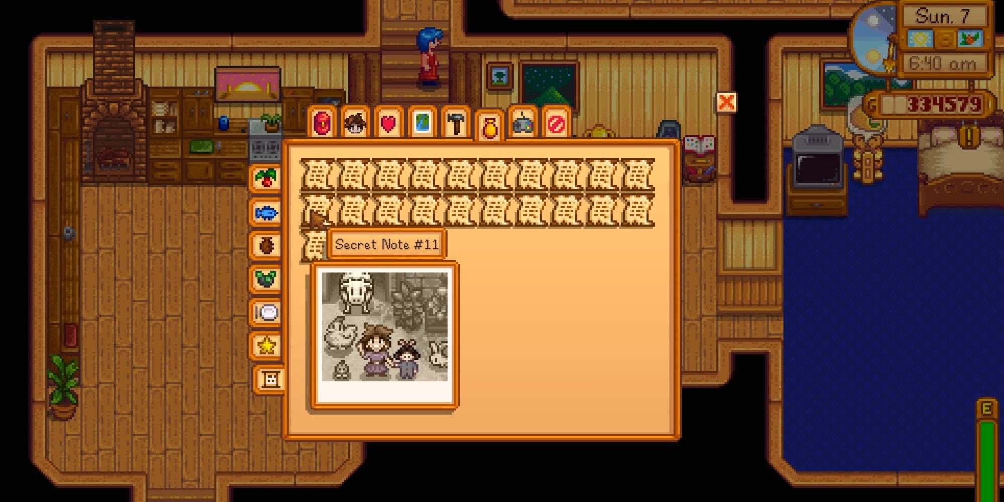 Notas secretas de Stardew Valley, incluindo a nota secreta 20 que você pode encontrar no inverno