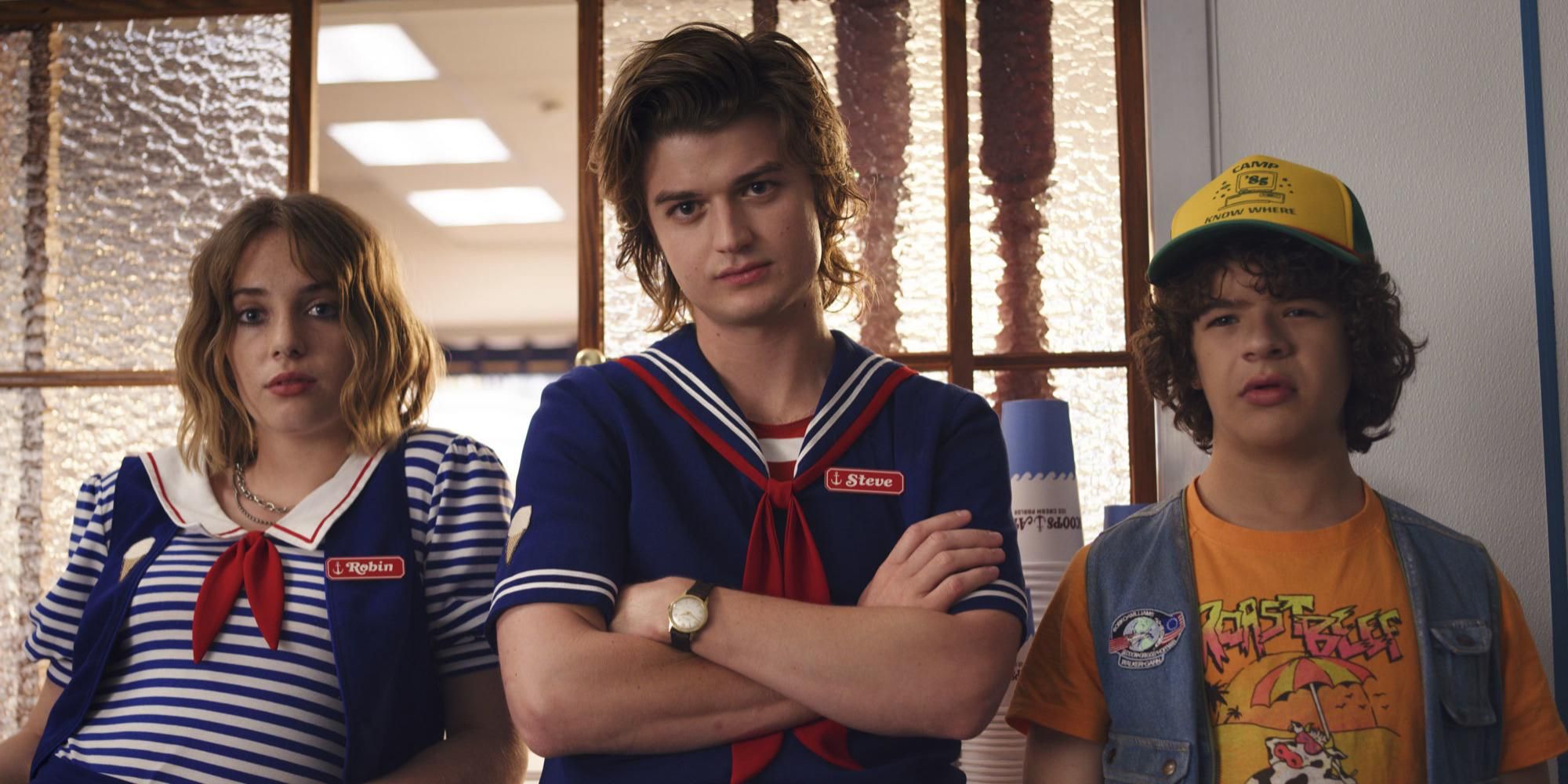 The Scoop Troop as they appeared in Stranger Things