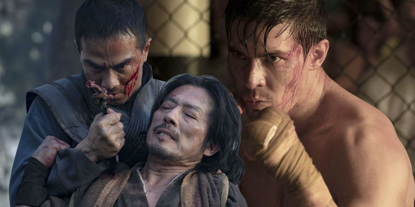 Sub Zero, Scorpion, and Cole Young in Mortal Kombat Movie Reboot