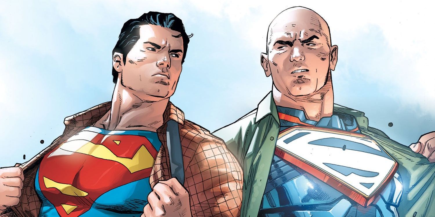 Action Comics #967 Cover with Superman and Lex Luthor