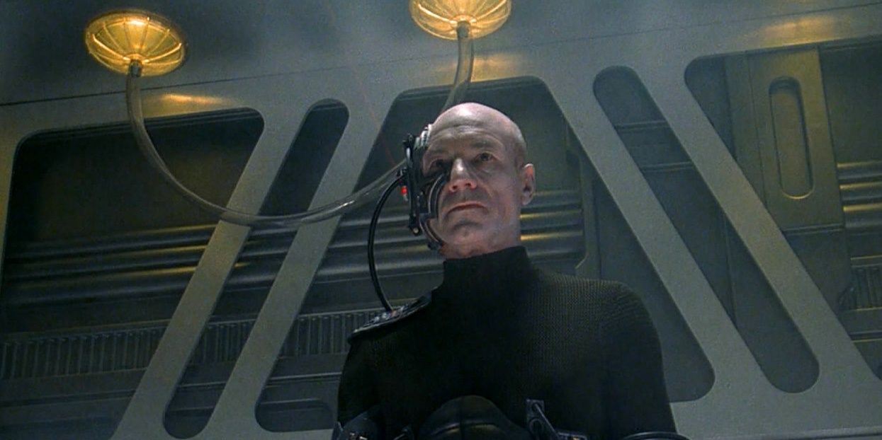 Captain Picard (Patrick Stewart) in &quot;Star Trek: The Next Generation.&quot;
