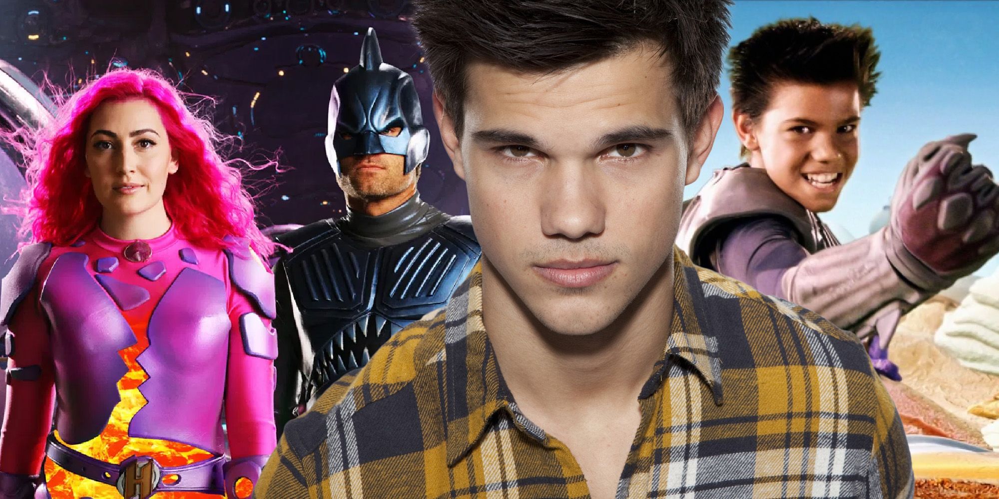 How Taylor Lautner Can Return As Sharkboy After We Can Be Heroes