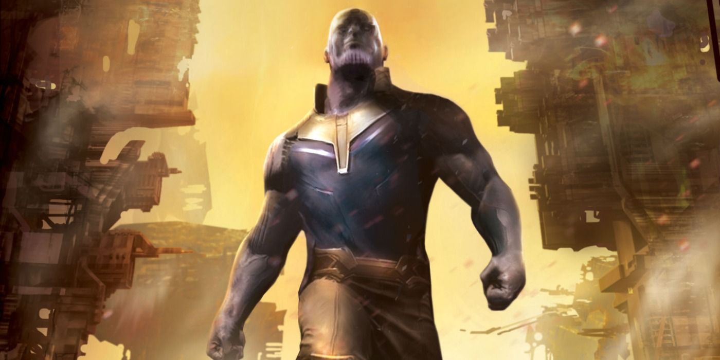 Capa consumida de Thanos Titan