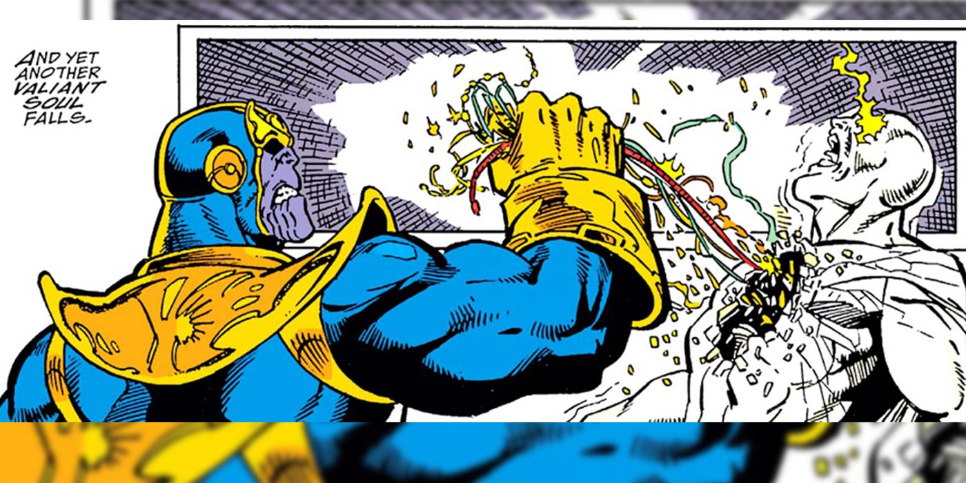 Thanos’ Infinity War Vision Kill Was Way More Gruesome In The Comics