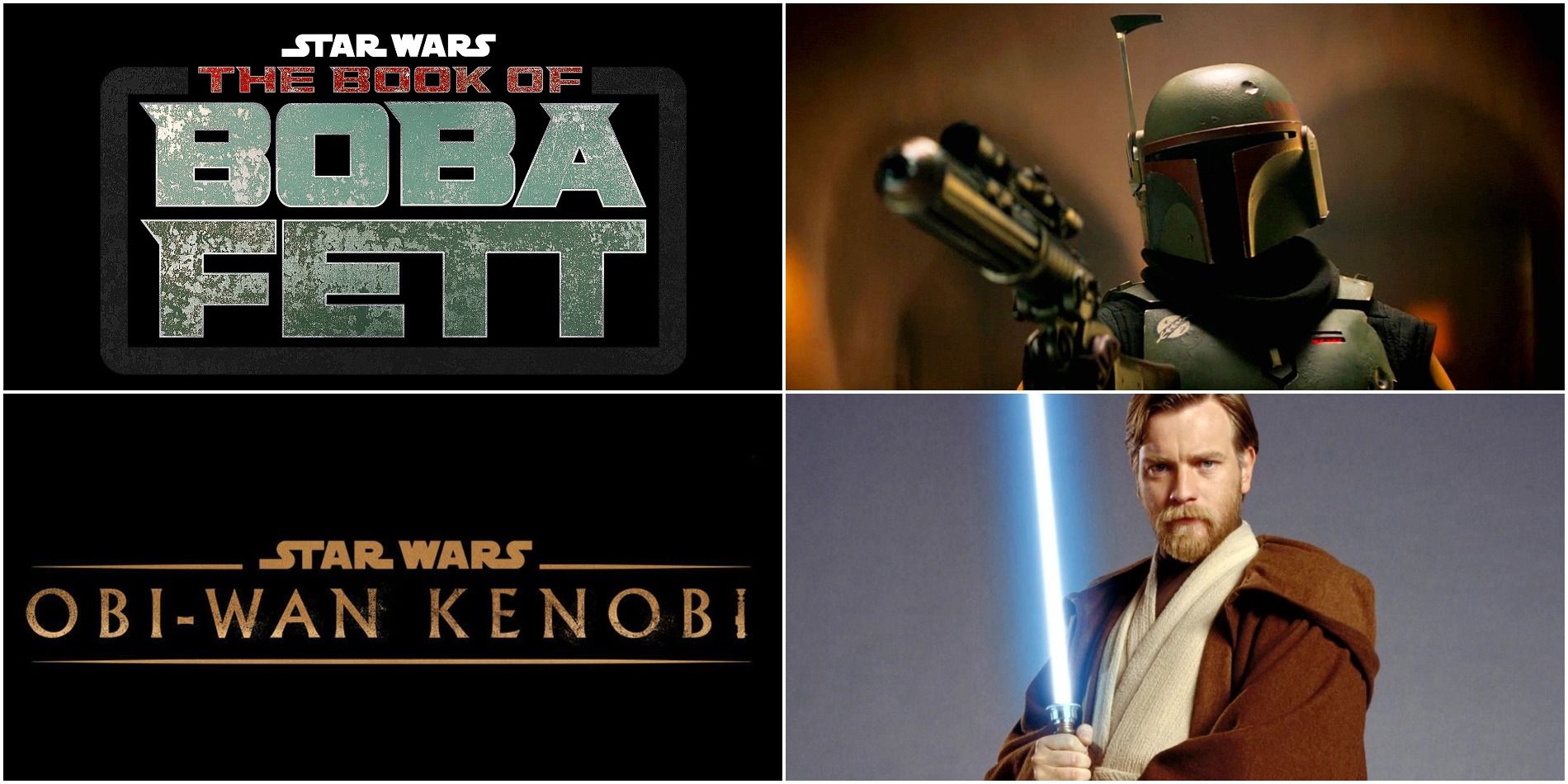 The Disney+ Star Wars series The Book of Boba Fett and Obi-Wan Kenobi for 2021 and beyond