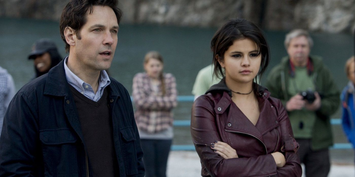 Paul Rudd and Selena Gomez in The Fundamentals of Caring