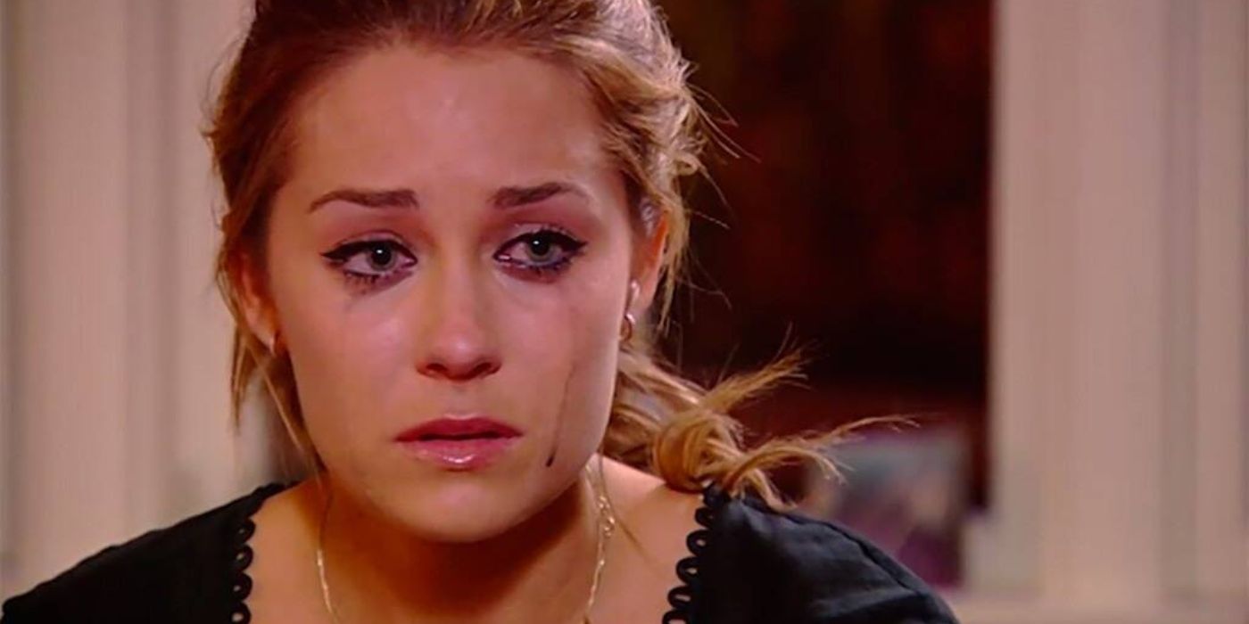 Lauren Conrad crying on The Hills