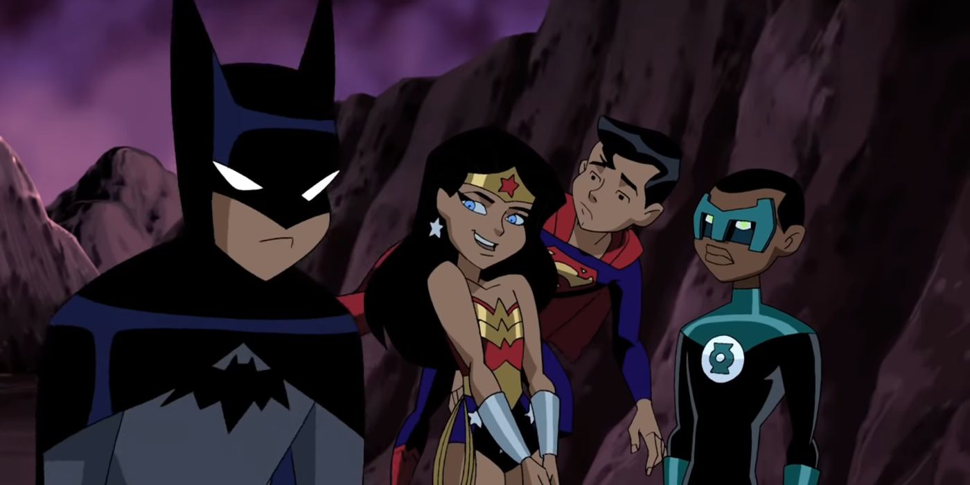The Justice League As Kids in Justice League Unlimited