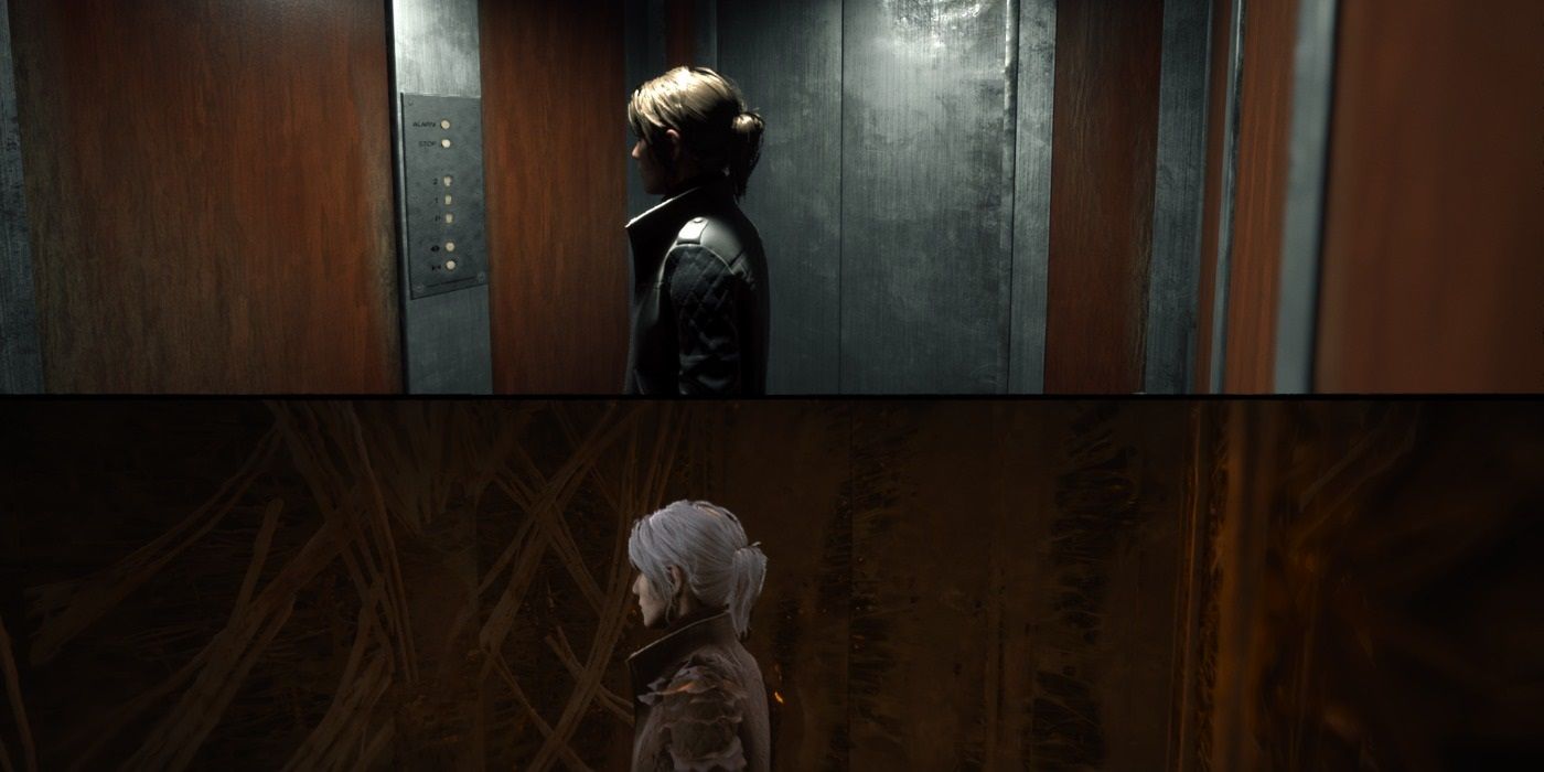 The Medium Elevator Two Worlds