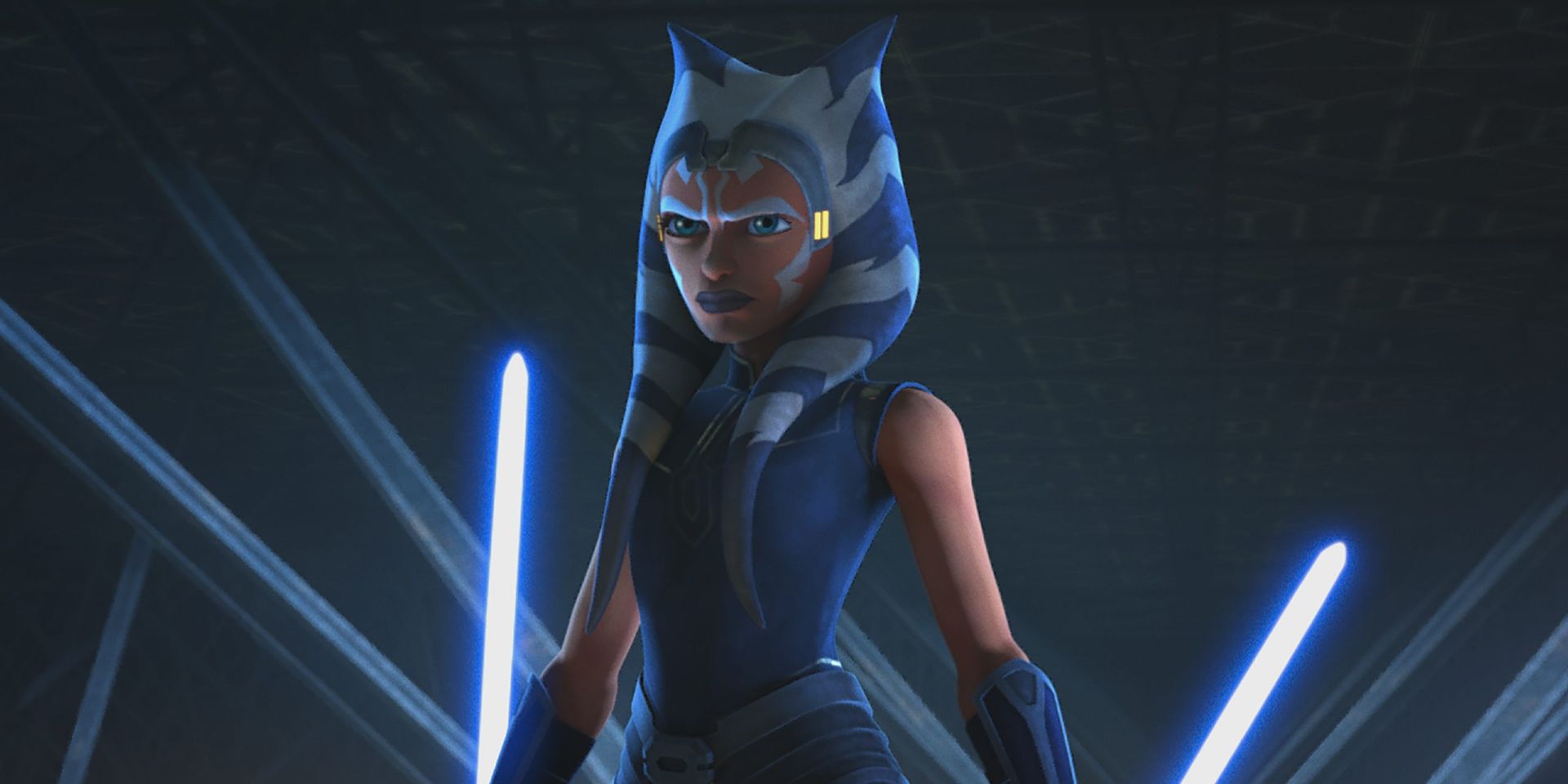 A still from the Star Wars The Clone Wars episode The Phantom Apprentice.