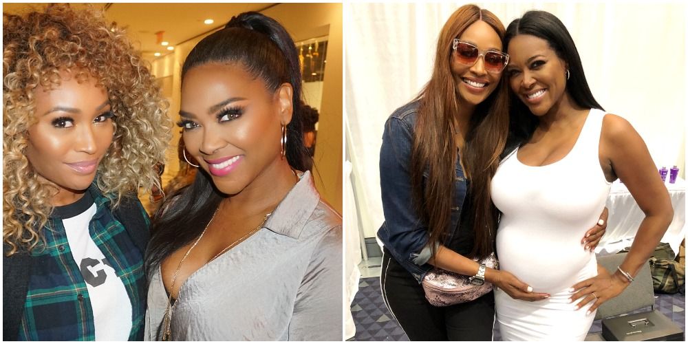 The Real Housewives 10 Friendships That Are Totally Real cynthia bailey and kneya moore