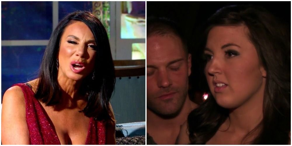 The Real Housewives Of New Jersey The 10 Best Storylines, Ranked ashley gives danielle the business