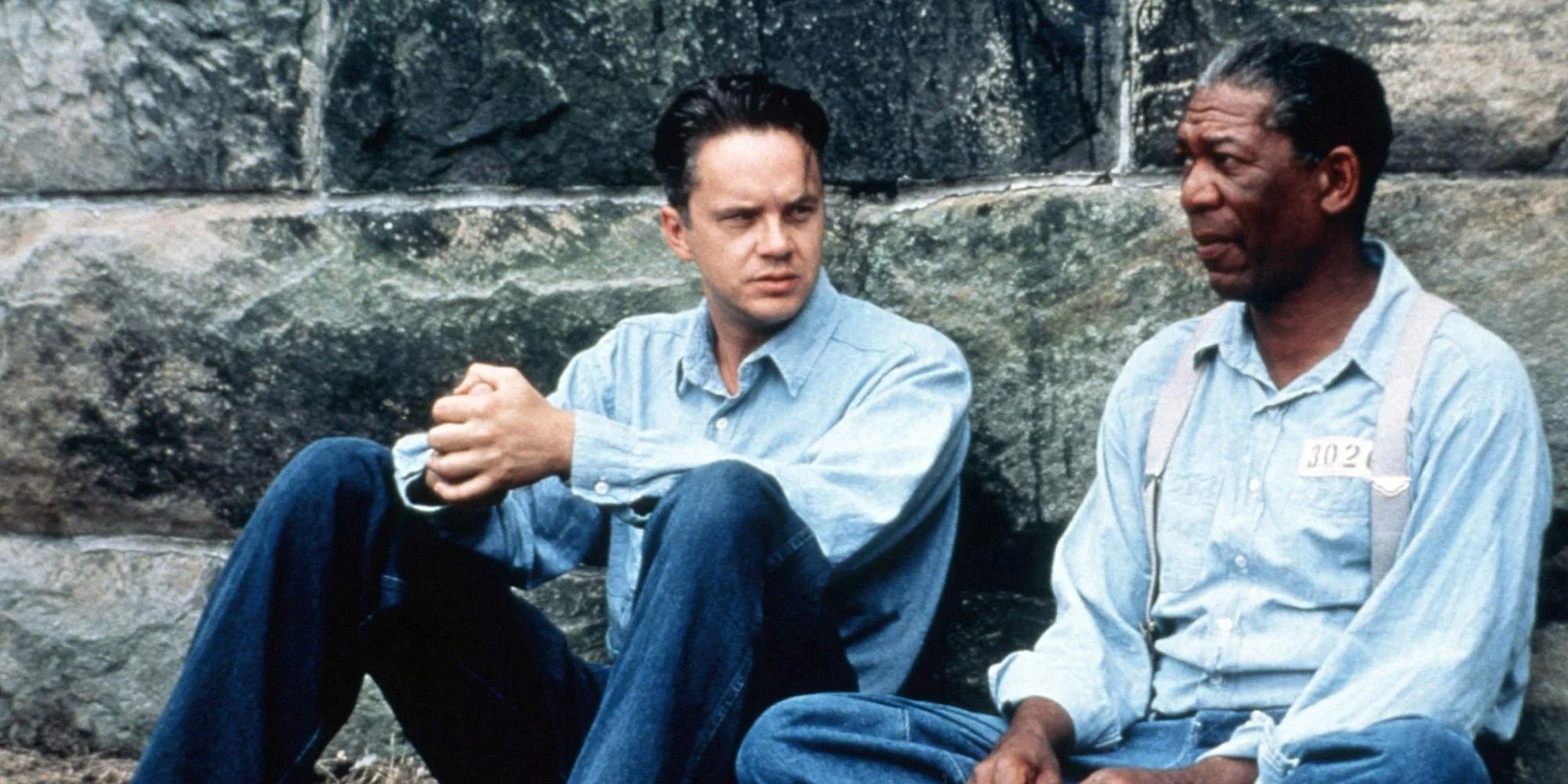 The Shawshank Redemption - Tim Robbins and Morgan Freeman