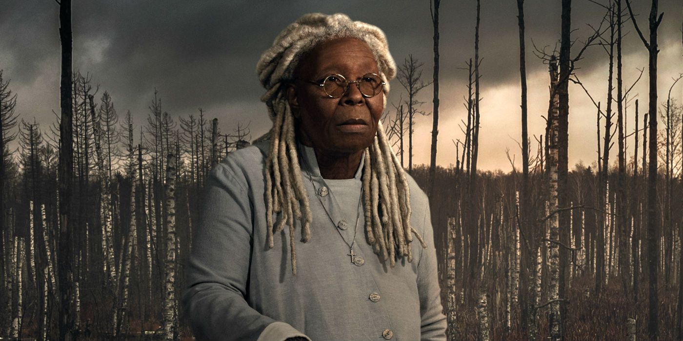 Whoopi Goldberg playing Mother Abigail in the miniseries of the Stand