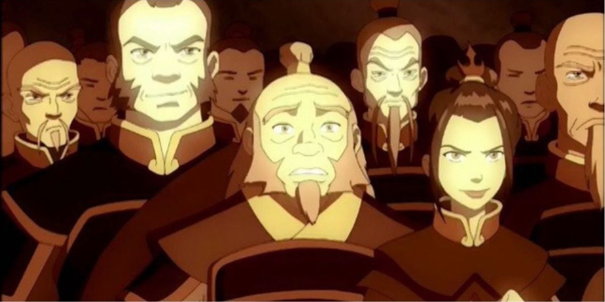 Iron watches Ozai burn Zuko