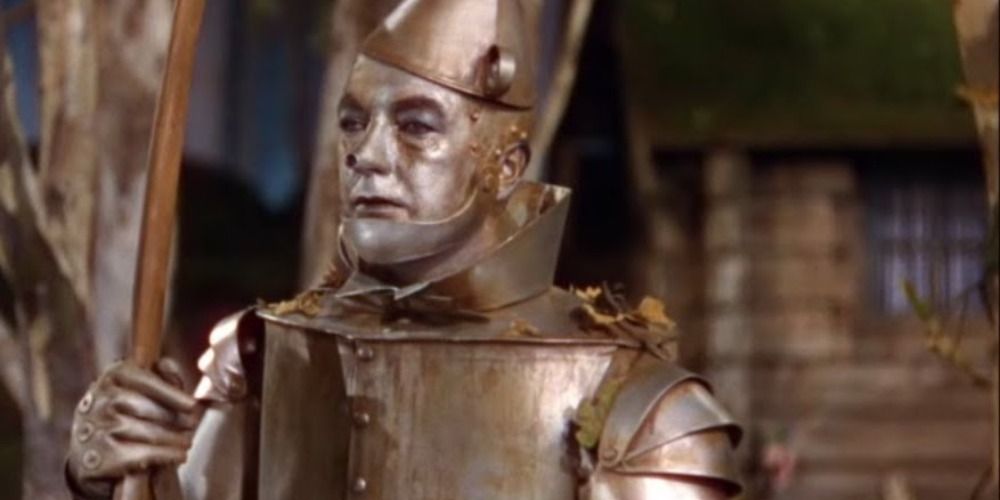 The Tin Man in The Wizard of Oz (1939)