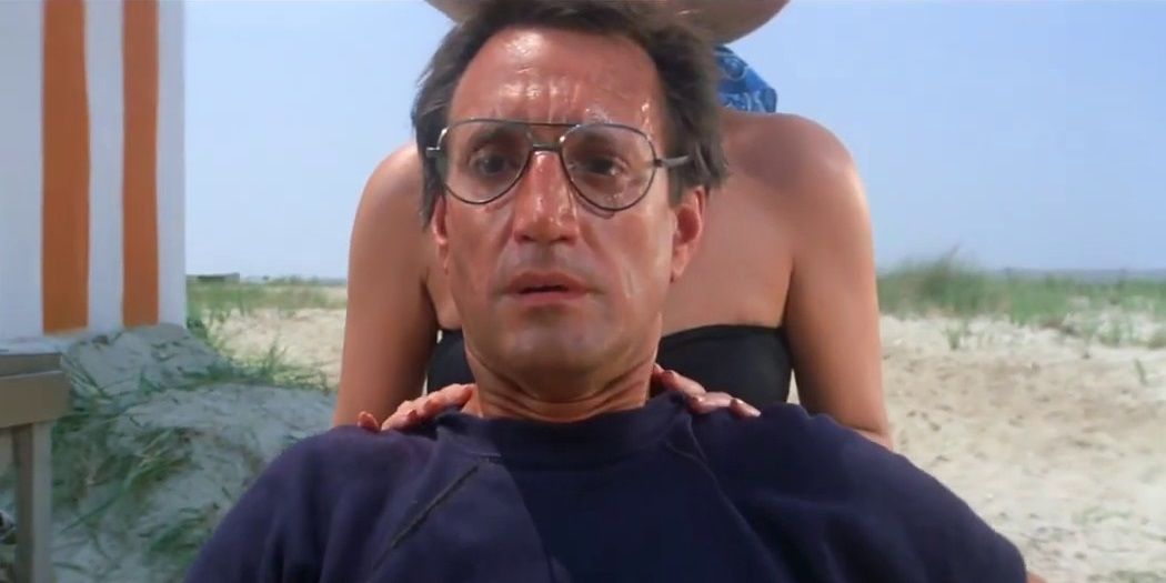 Chief Brody's face in the dolly zoom in Jaws