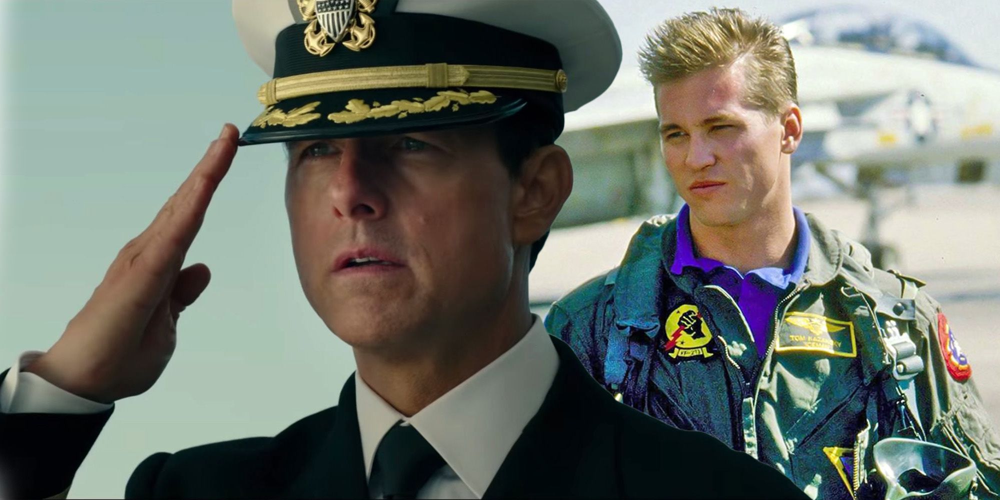 Tom cruise Top gun maverick iceman val kilmer