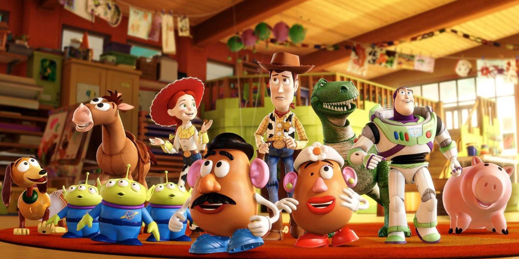The entire Toy Story 3 cast