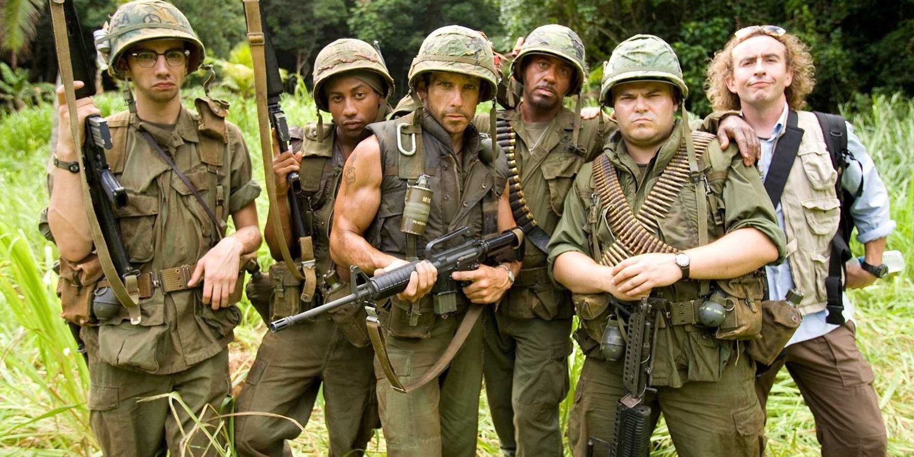 Tropic Thunder cast lined up 