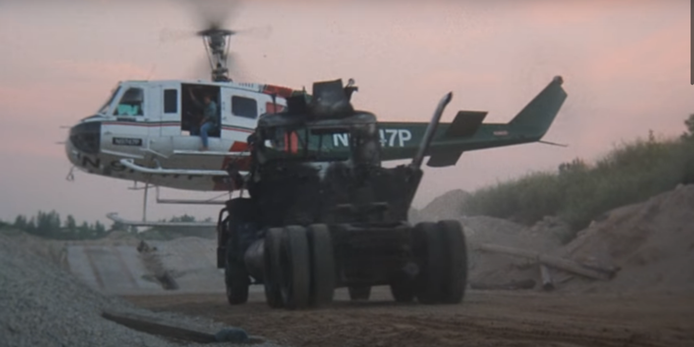 Trucks 1997 Helicopter and Semi-Truck Final Scene