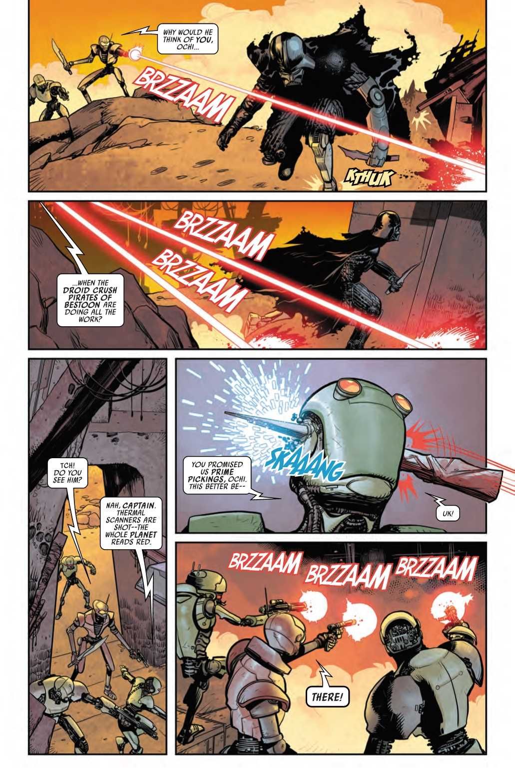 Star Wars: Darth Vader Is Being Hunted By Droid Assassins In New Preview