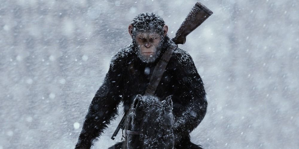Caesar in War For The Planet Of The Apes (2017)
