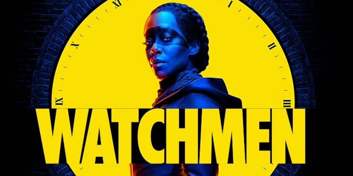 Promo poster for DC's Watchmen on HBO