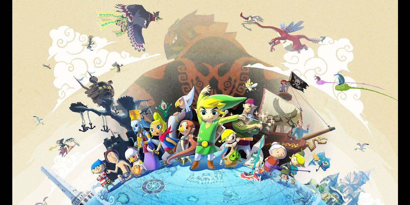 Legend of Zelda Wind Waker Cast Cover Art