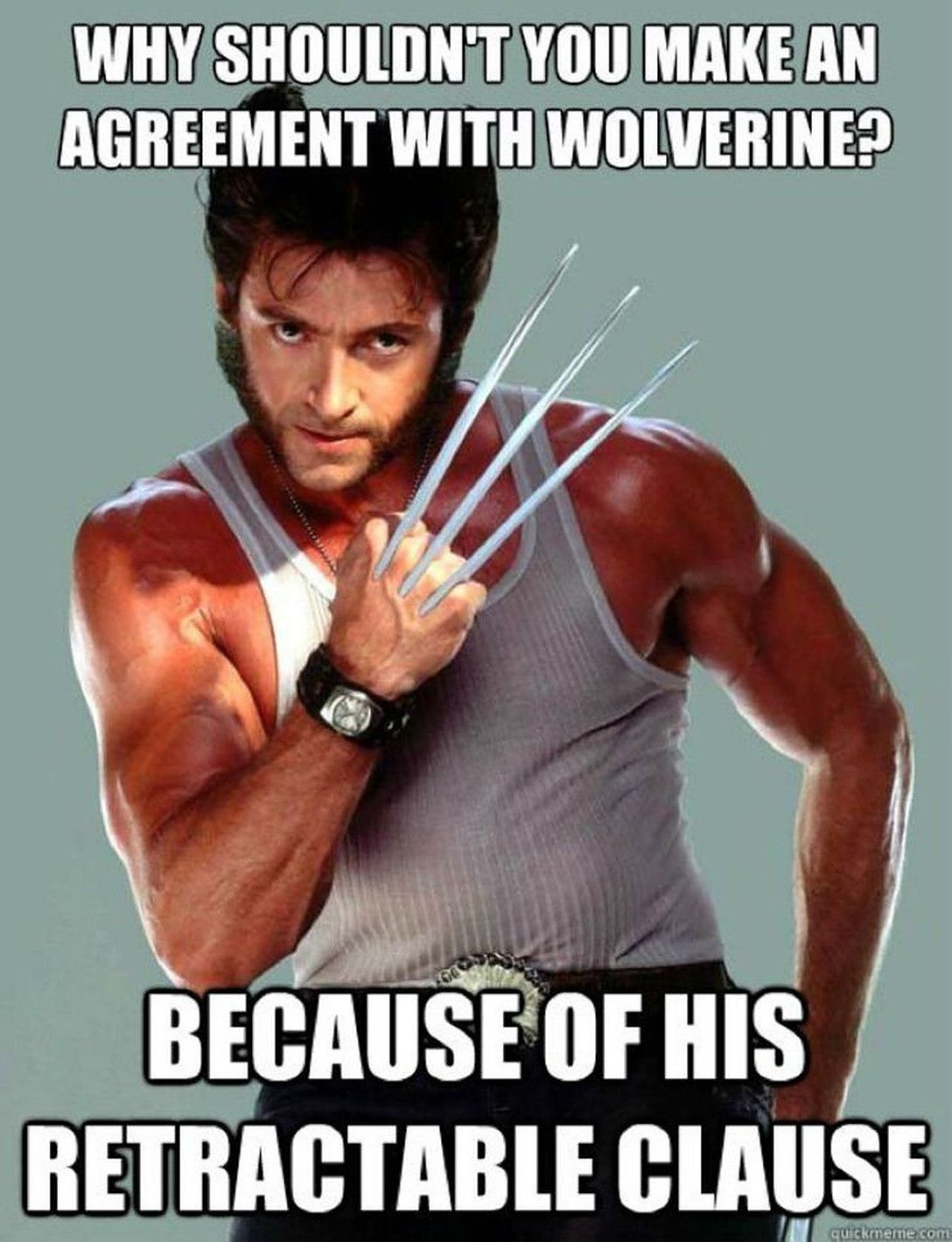 Wolverine meme