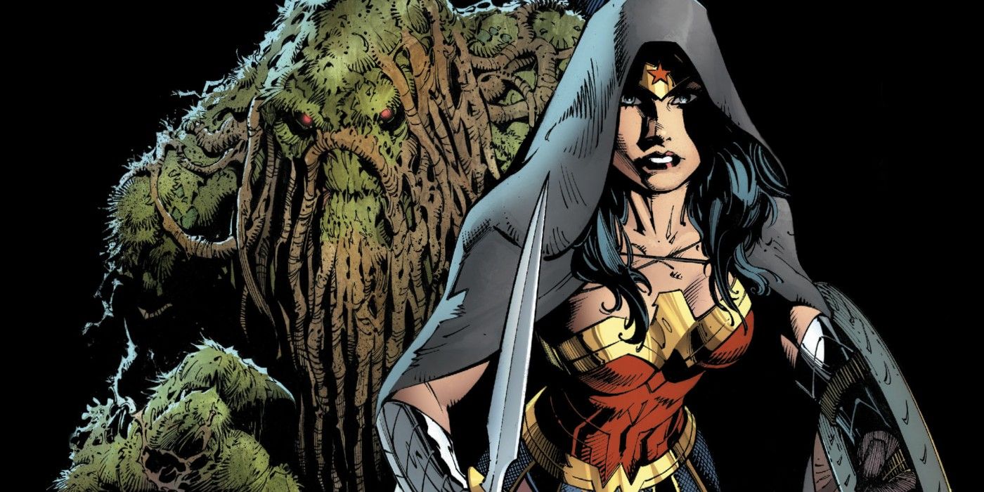 Wonder Woman Swamp Thing