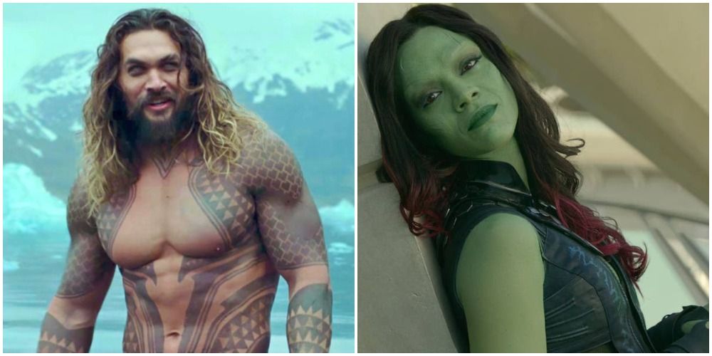 aquaman and gamora